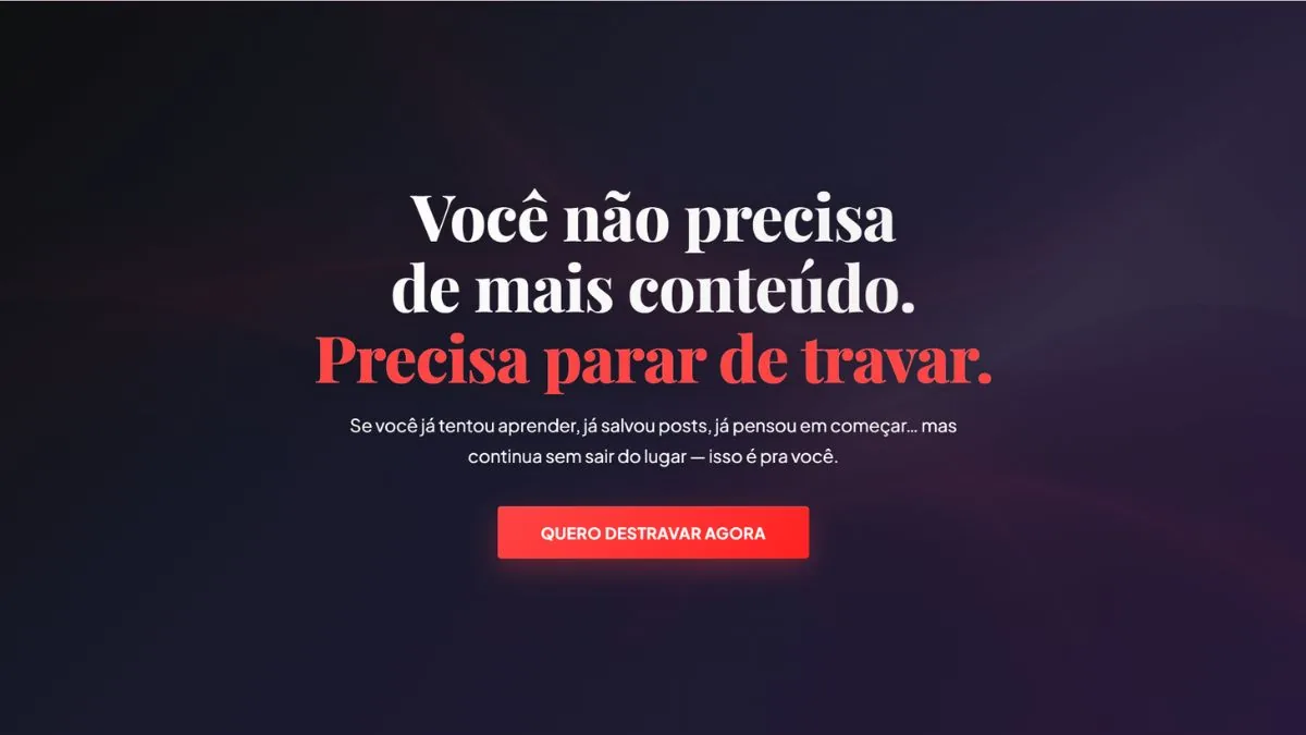 Protótipo de landing page para terapeuta